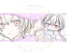 IRIAMスターターセットお届けします 立ち絵、一枚絵、アイコン2種、ヘッダー、ミニキャラ、人物透過 イメージ5