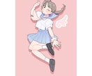 シンプルな全身イラストを描きます 今だけ3000円★ファッションイラストにおすすめ！ イメージ3
