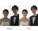 フォトウェディング・結婚式の写真レタッチします ≪1枚250円〜限定キャンペーン価格≫ブライダル・婚礼専用 イメージ2
