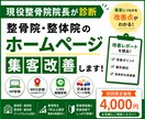 現役整骨院院長がHPの集客改善を診断します LINE導線・MEO・交通事故ページを診断 イメージ1