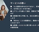 想いが伝わる資料作成をお手伝いいたします ヒアリングを重視し伝わる資料を作成 イメージ2