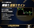 MT4/MT5順張り逆張りサインツール販売します チャートを起動し後はサインに従いエントリーするだけ イメージ1