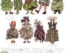 フランス人アーティストがイラストお描きします 他と被らない雰囲気を求めている方、お気軽にメッセージください イメージ4