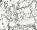 キャラクターのラフ+簡易着色描きます 細部までこだわる世界観重視のキャラをデザインします！ イメージ7