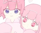 可愛い推しとの夢絵が描けます 自分の好きな推しや友達との絵を描きますよ! イメージ1