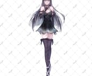 完成品！表情８種＋角＋尻尾の小悪魔ちゃん販売します 【完成品】全32種類の立ち絵になります！【すぐお渡し可能】 イメージ3