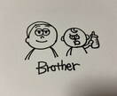 手書きで描きます 手書きなので暖かいものになります イメージ2
