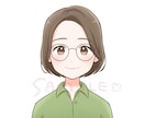 大人かわいいシンプルアイコンお描きします 大人っぽいけどゆるふわで好印象♪ イメージ5