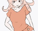 可愛くオシャレなイラスト描きます 水彩、アニメ塗りと選べます！ご希望通りに。 イメージ3