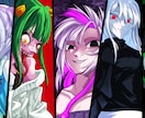 イラストの一枚絵製作承ります 観賞用、オリジナルキャラ、TRPG用、配信サムネなど！ イメージ8