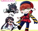 8月末までの特別価格で1～3頭身ミニキャラ描きます グッズ制作やサムネイル、SNSのアイコンに！ イメージ2