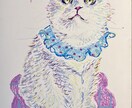 暮らしに飾れるオイルパステル原画を制作します 大切なうちの子を、やさしいタッチの原画で残します。 イメージ8