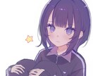 綺麗で可愛いイラスト制作します SNSでの利用にいかがでしょうか◎ イメージ2