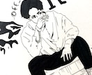 似顔絵描きます 可愛いかんじになるかとっ！マッキーと色鉛筆で！描きます！ イメージ6