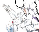 SNS用アイコン・イラストを描きます 単体絵やミニキャラなどの絵柄で描きます！ペア画も可能です イメージ6