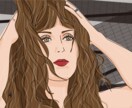 ホラーチック?病み系のイラスト描きます 女性も男性も可能★オシャレな病み系イラスト★ イメージ4