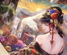 情感あふれるイラスト・一枚絵を制作いたします キャラクター・一枚絵・アイコンなど、幅広く対応いたします！ イメージ8