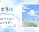 作成済みテンプレ販売いたします 淡いキラキラ水色で可愛いのデザイン イメージ3