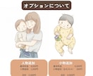 今だけをやさしくのこす赤ちゃんイラストお描きします 保育士経験より、依頼者様のご希望や想いにしっかり向き合います イメージ3