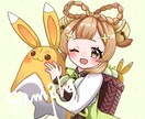 可愛い女の子のアイコンイラスト描きます 何度でも修正OK！SNS・LINE等様々な用途で使用可能！ イメージ3