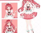 かっこいい&かわいい　キャラデザイン描きます TRPG・SNSアイコン・動画・配信用キャラなどを制作します イメージ3