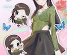ご希望のイラスト描きます 可愛い女の子や繊細なイラストを求めているあなたに イメージ3