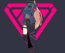オリジナルキャラクターのイラスト描きます 一次創作、オリジナルキャラクターのイラスト描きます イメージ5