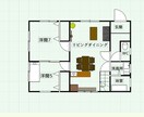 間取り図面を描きます ご希望の間取りをわかり易く描きます。 イメージ2