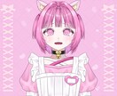表情差分9種付き！平成ピンク女の子販売いたします 納品後すぐにIRIAM等でご使用いただけます！ イメージ8