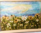 羊毛絵画「野の花-Wool paintingます 魔法のような雰囲気を作り出し、家を快適さで満たします。 イメージ4