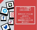 登録者1000人増化&4000時間再生します YouTube教材付き！10名様限定価格！ イメージ4
