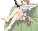 人物イラストを描きます 依頼者様のオリジナルキャラクターを描かせていただきます！ イメージ4