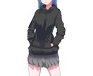 キャラメインの厚塗り風イラストを作成します 様々な用途（SNSアイコンや動画素材など）をお考えの方へ イメージ4