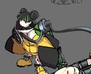 キャラクターデザイン承ります 同人ゲームやTRPGにいかがですか？ イメージ1