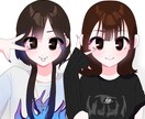 かわいいギャルゲ風アイコン作ります 自分のキャラクターだから他人と被ることがありません！！ イメージ3