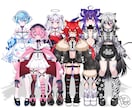 超高稼働！最高のVtuberモデル制作します Vtuberになりたい方へ！全力サポートいたします！ イメージ8