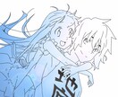 イラスト作成いたします 〜好きなイラストと景色を合わせてみませんか？〜 イメージ1