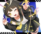 商用利用込み！かわいい人物イラストお描きします 活動用、動画用、など鮮やかな色味でイラストを作成します！！ イメージ2