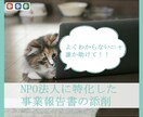 NPO法人の事業報告書にアドバイスいたします 的確、魅力的な報告書で印象UPをしませんか！ イメージ1