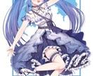 Vtuber・OCの一枚絵、立ち絵お描きします カラフルでポップ！かわいくてイキイキしたイラストならお任せ！ イメージ4