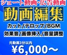Tiktok・リールなどショート動画編集承ります あなたのイメージ通りにショート動画を編集します！ イメージ1