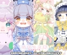 かわいいデフォルメ（SD）イラスト描きます 明るい色使いでさらに可愛さプラス！ラフ画修正無制限で安心 イメージ5