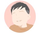 SNS用のアイコンを作成します 写真を元にSNS用のイラストを作成します。 イメージ4