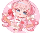 商用利用OK！目を惹くイラストお描きします SNSアイコン・ブログ・動画や配信活動・グッズなどに イメージ9