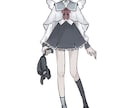 イラスト作製します 個人Vさんのキャラクターデザイン担当経験あり イメージ3