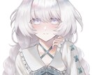 透明感のある厚塗りでイラストを描きます ダーク~綺麗、色々な雰囲気でキャラクターを再現します！ イメージ3
