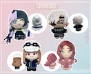 オーダーメイドでオリジナルキャラぬいぐるみ作ります お洋服のお作りもOK！骨格パーツ入りでポーズも決められる！ イメージ4