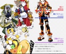 短納期＋商用費込み★アニメ塗りのイラスト描きます 配信・サムネ・ＭＶ、IRIAMやリアルグッズ等対応します イメージ2