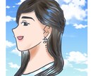 カラフルなイラスト風の似顔絵を描きます あなたをイメージした色味でオリジナリティ イメージ2