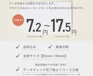 片面｜メッセージカードを業者印刷します 送料込｜オリジナルメッセージ｜簡単注文｜シンプル イメージ2